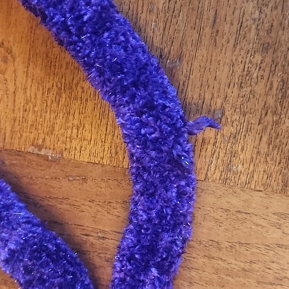 Horse lead - fuzzy purple - Picture 4 of 4